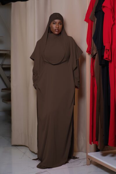 Abaya AICHA marron